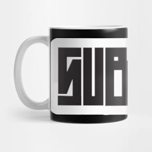 SUB.SET (BLACK & WHITE) Mug